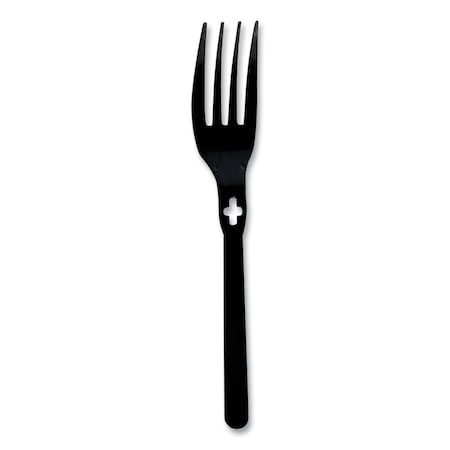 Wego Fork WeGo Polystyrene, Fork, Black, PK1000 54101101